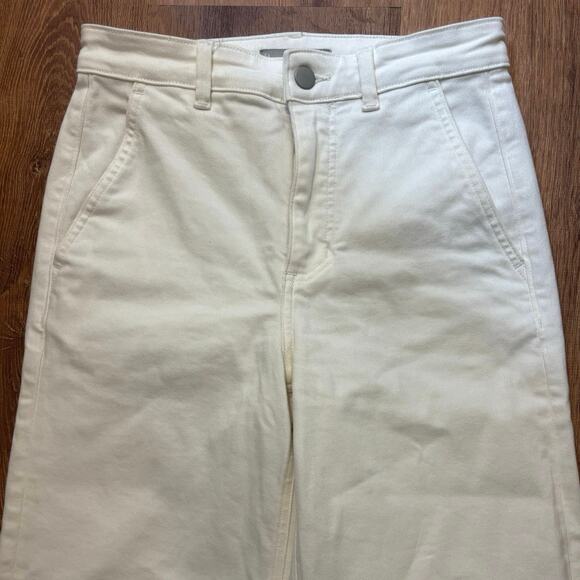 Everlane The Utility Wide-Leg Pant White Size 4R - Picture 4 of 10